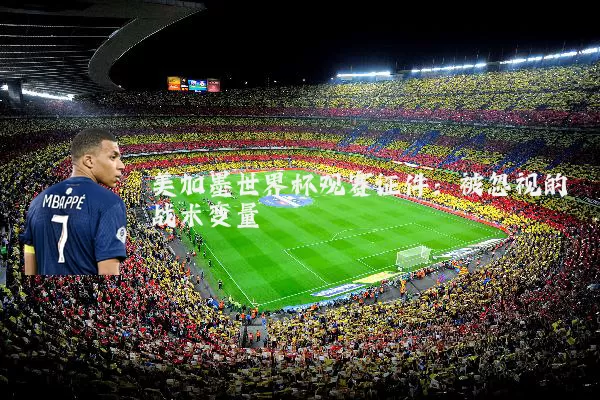美加墨世界杯观赛证件:被忽视的战术变量